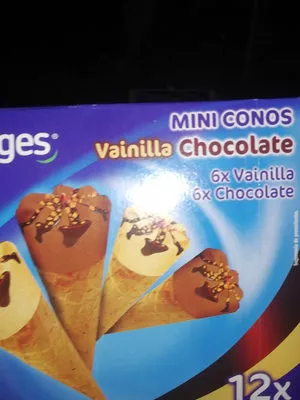 Mini conos Vainilla chocolate eliges 360, code 8480012007655