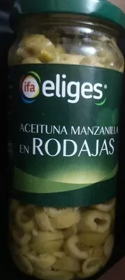 Aceituna manzanilla en rodajas Eliges , code 8480012009253