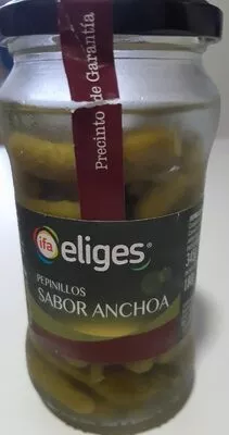 Pepinillos sabor anchoa IFA Eliges , code 8480012009468