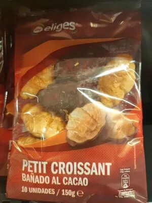 Petit croissant bañado al cacao Eliges , code 8480012010464