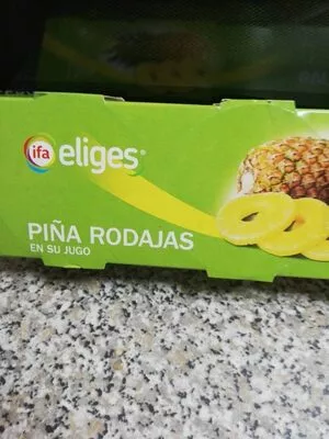 Piña rodajas en su jugo Eliges , code 8480012011034