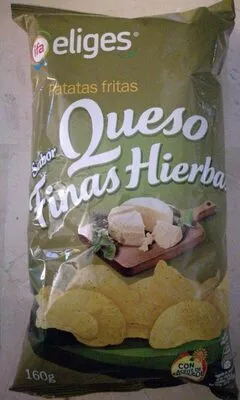 Patatas fritas sabor queso finas hierbas Eliges , code 8480012011324