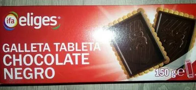 Galleta tableta chocolate negro eliges 150 g, code 8480012012826