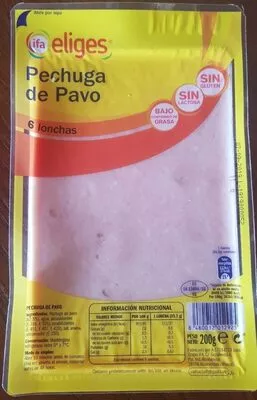 Pechuga de pavo Eliges 200 g, code 8480012012925