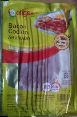 Bacon cocido ahumado Eliges, Ifa 200 g, code 8480012013076