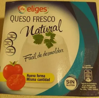 Queso fresco natural Eliges , code 8480012015902