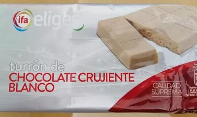 Turrón de chocolate blanco crujiente Eliges 300 g, code 8480012016596