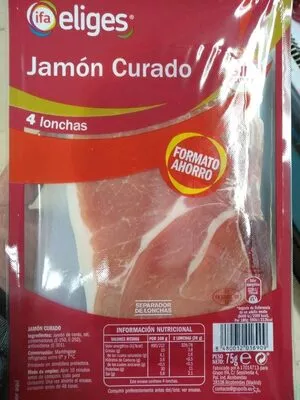 Jamon Curado Lonchas Eliges , code 8480012016909