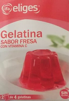 Gelatina sabor fresa Eliges , code 8480012018996