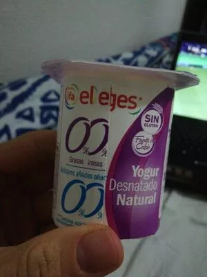 Yogur desnatado natural Eliges , code 8480012020845