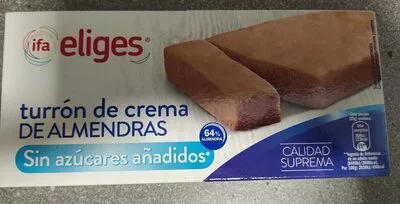 Turrón de crema de almendras Eliges , code 8480012023242