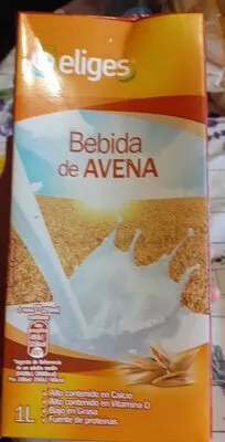 Bebida de avena Eliges , code 8480012025109