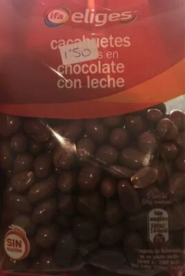 Cacahuetes bañados en chocolate con leche Eliges , code 8480012026212