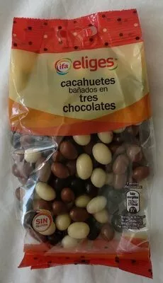 Cacahuetes bañados en tres chocolates Eliges , code 8480012026229