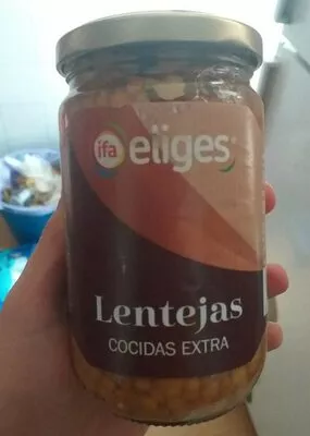 Lentejas cocidas Ifa Eliges , code 8480012028391