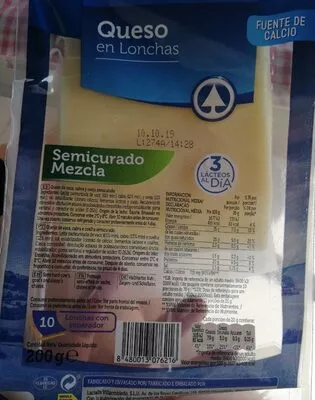 Queso en Lonchas Spar Spar 200 g, code 8480013076216