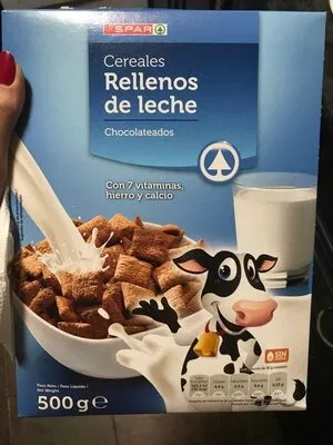 Cereales rellenos de leche Spar 500 g, code 8480013095248