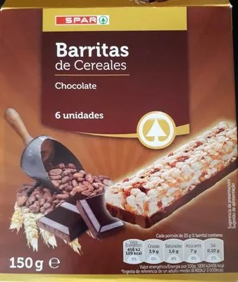 Barritas de cereales Spar 150 g, code 8480013096009