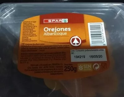 Orejones albaricoque spar , code 8480013162216