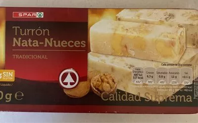 Turròn nata-nueces Spar , code 8480013181491