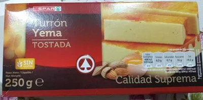 Turron Yema Tostada Spar 250 g, code 8480013181545