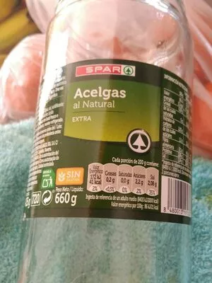 Acelgas al natural Spar , code 8480013191032