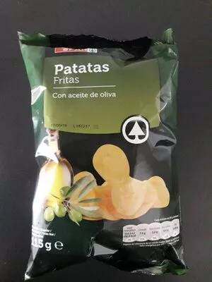 Patatas fritas con aceite de oliva Spar 15 g, code 8480013195092