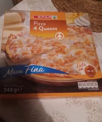 Pizza 4 quesos Spar 348 g, code 8480013205258