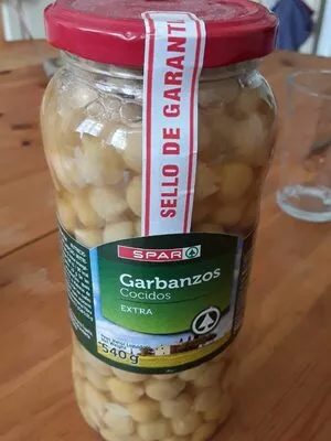 Garbanzos cocidos extra Spar , code 8480013272229