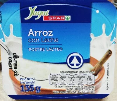 Arroz con leche Spar , code 8480013315506