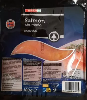 Salmón ahumado Spar , code 8480013320005