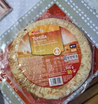 Tortilla de patatas Spar 500 g, code 8480013325123