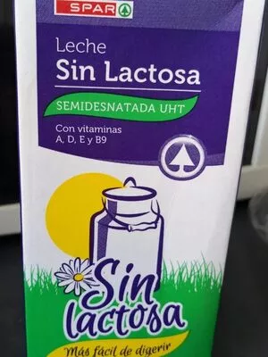 Leche sin lactosa Spar , code 8480013352006