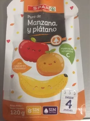 Puré de manzana y plátano  , code 8480013377030