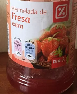 Mermelada de fresa extra Dia 650 g (neto), 580 ml, code 8480017002587