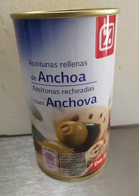 Aceitunas Rellenas de Anchoa Dia Dia , code 8480017003027