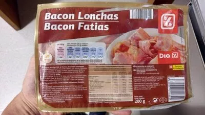 Bacon lonchas Dia 200 g, code 8480017015822