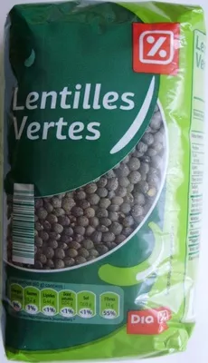 Lentilles Vertes Dia 500 g, code 8480017017536