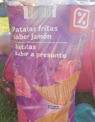 Patatas fritas sabor jamón Dia 150 g e, code 8480017017901