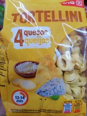 Tortellini Cuatro Quesos Dia 250 g, code 8480017034441