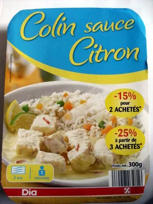 Colin sauce Citron Dia 300 g, code 8480017034816