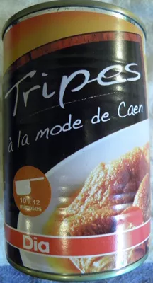 Tripes à la mode de Caen  Dia 400 g, code 8480017044075