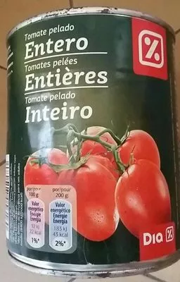 Tomates pelées entières Dia , code 8480017056160