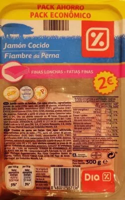 Jamón cocido Dia , code 8480017057136