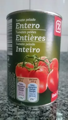 Tomate pelado inteiro Dia 390 g (líquido), 240 g (escorrido), 425 ml, code 8480017060792