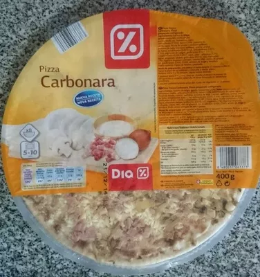 Pizza carbonara dia Dia 400 g, code 8480017063373