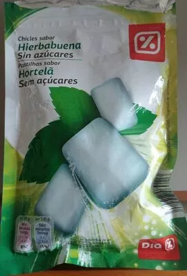 Chicles sabor hierbabuena sin azúcares Dia , code 8480017089113