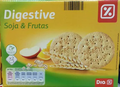 Galletas Digestive Soja & Frutas Dia 800 g (2 x 400 g), code 8480017092984