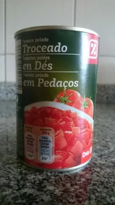 Tomate pelado em pedaços Dia 390 g, code 8480017106872