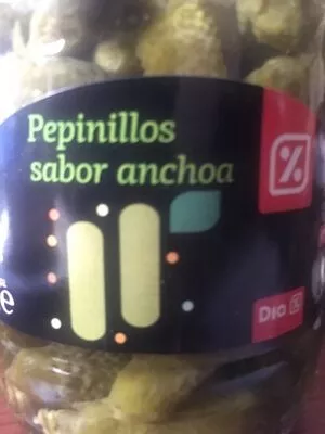 Pepinillos sabor anchoas Dia 180 g, code 8480017120922